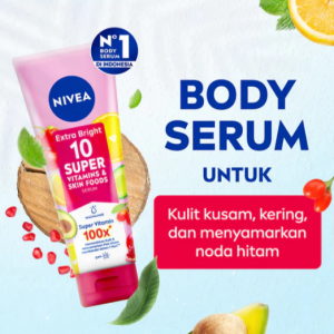 NIVEA Body Serum Extra White Day 10 Super Vitamin