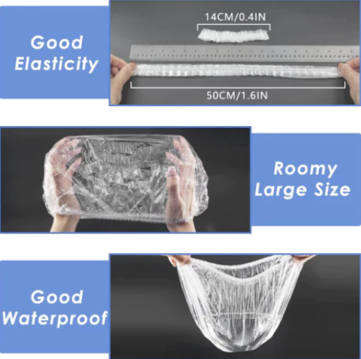 Shower Cap Transparan Shower Cap Transparan